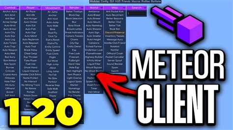 meteor client